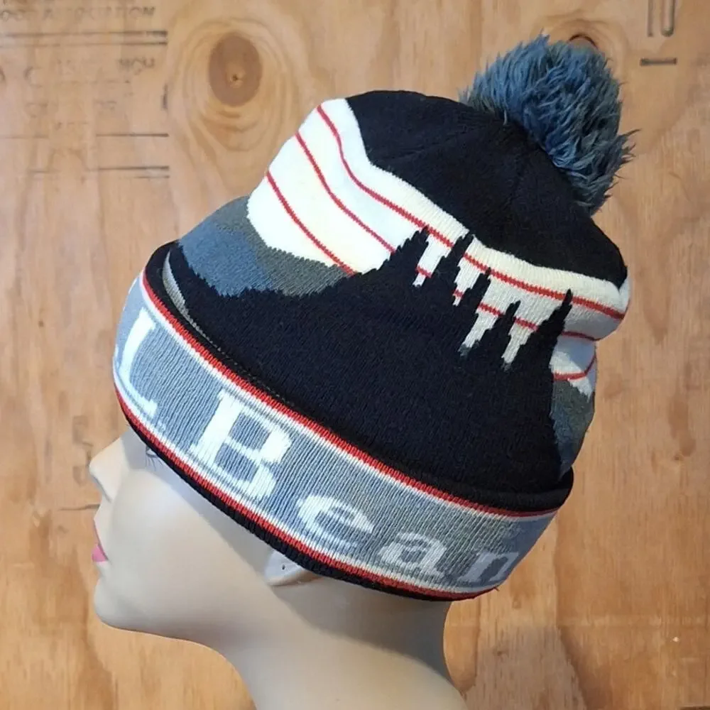 L.L Bean Beanie UNISEX OSFA Katahdin Pom Outdoor Mountains Gorpcore Winter